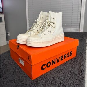 CONVERSE x AMBUSH Chuck 70 Hightop White Sneakers October 2019 (M 5.5 / W 7.5)